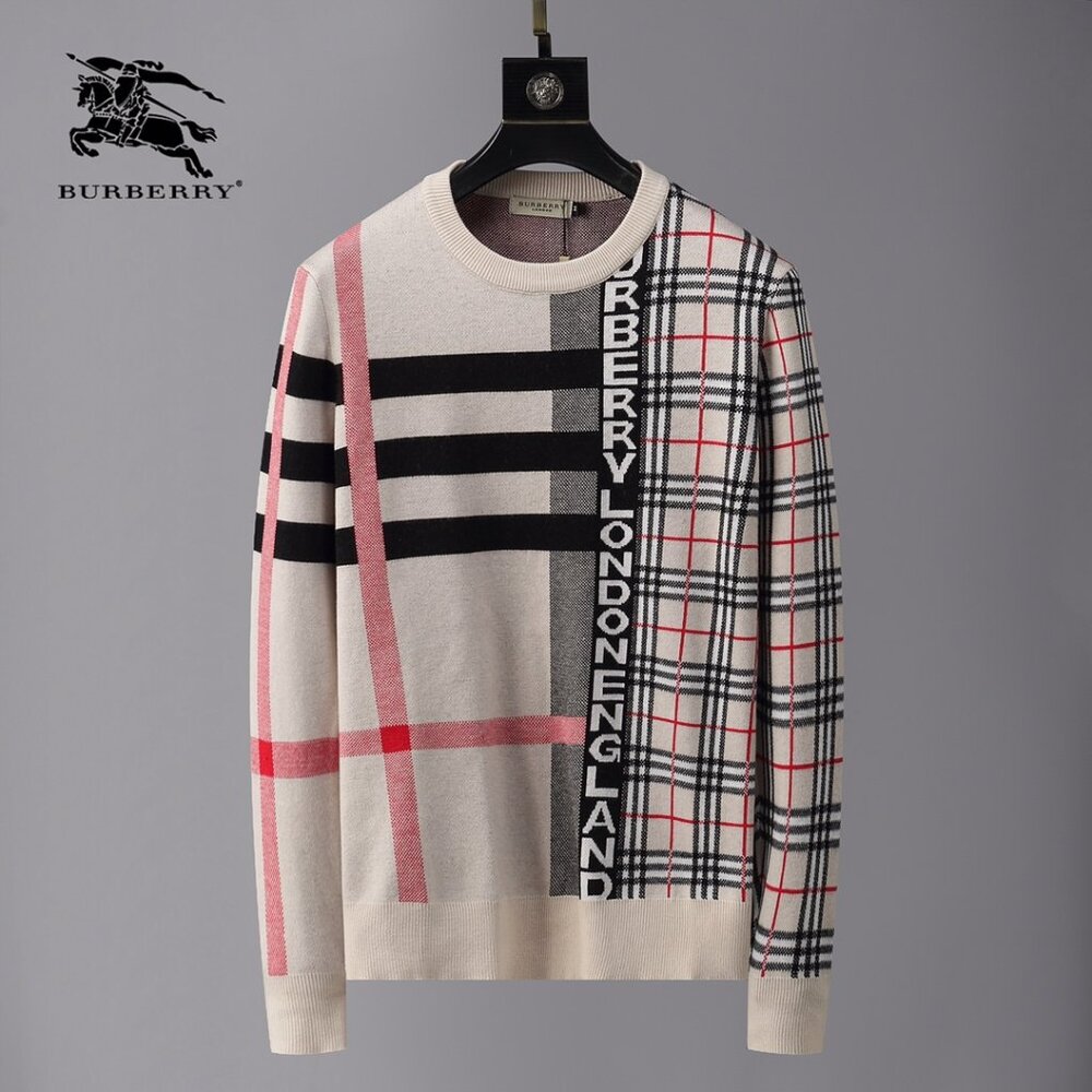 💋🌸Burberry Classical Pattern Sweaters